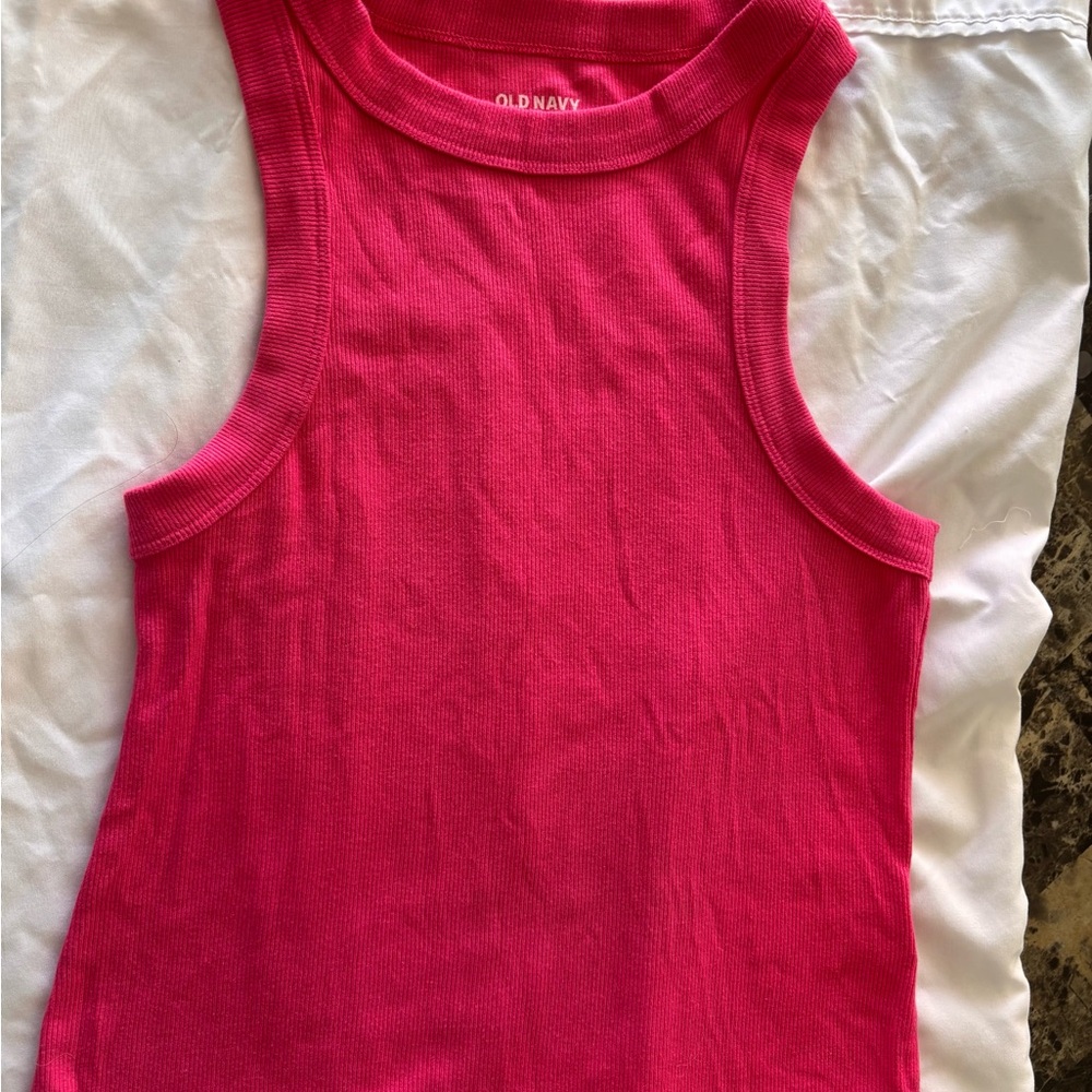 Old Navy Kids Fuchsia Tank Top